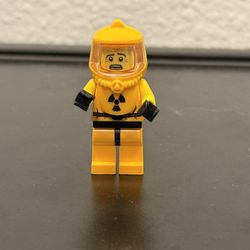 LEGO Hazmat Biohazard Suit Guy Minifigure Col061