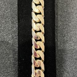 14k gold bracelet 100.2 grams 8” x 13.77mm 837856-1