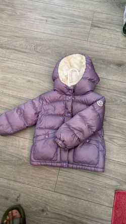 Moncler Kids Puffer Jacket Purple size 18/24 months