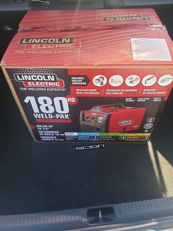 Lincoln Electric 180 Amp WeldPak 180 HD MIG Wire Feed Welder with