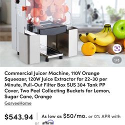 Brand New Commercial Juicer - In Box