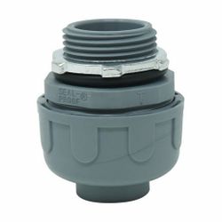 1" plastic conduit connectors