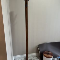 Solid Wood Coat Tree 
