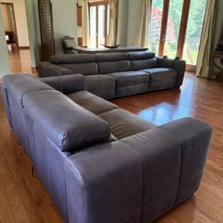 Natuzzi Sofa & Love Seat