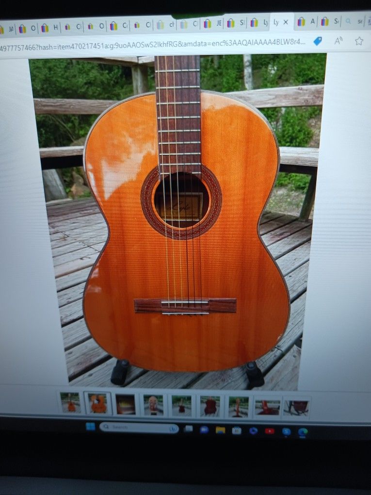 Acoustic Guitar Lyle A-585 Vintage Japanese☆ Handcrafted☆ Rare¤ Beautiful Condition