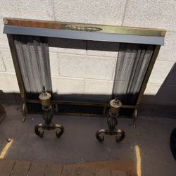 Fireplace Screen Vintage