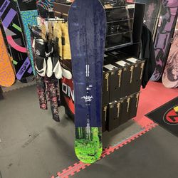 Burton Modified Fish 151 Channel Snowboard Certified With Warranty 