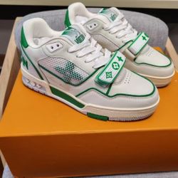 Brand New in Box LV Trainer Sneakers