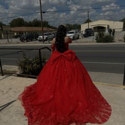 Red Quince Dress