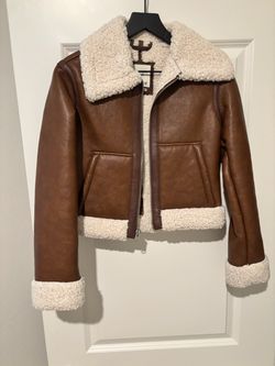 Abercrombie & Fitch Shearling Jacket