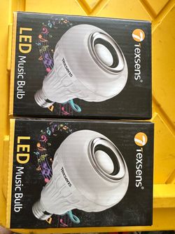 Texsens LED Music Bulb – Lot of 2