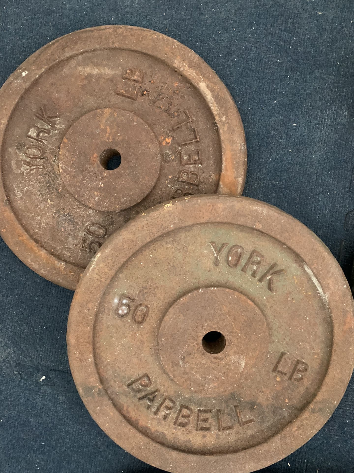 Weights 100lbs Bar And Set Dumbells