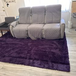 Gray recliner