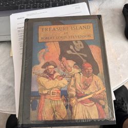 Treasure Island 1945 Hardback Book Partial Shrink Wrap