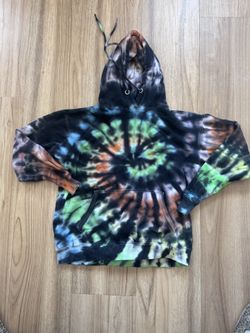 Sun Inc Tie Dye Sweater Medium 