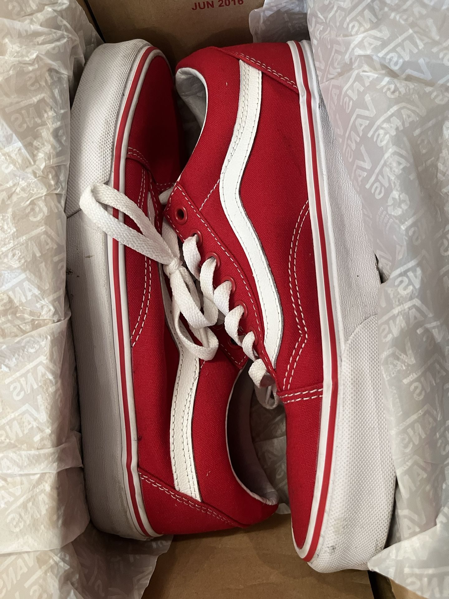 Vans Red
