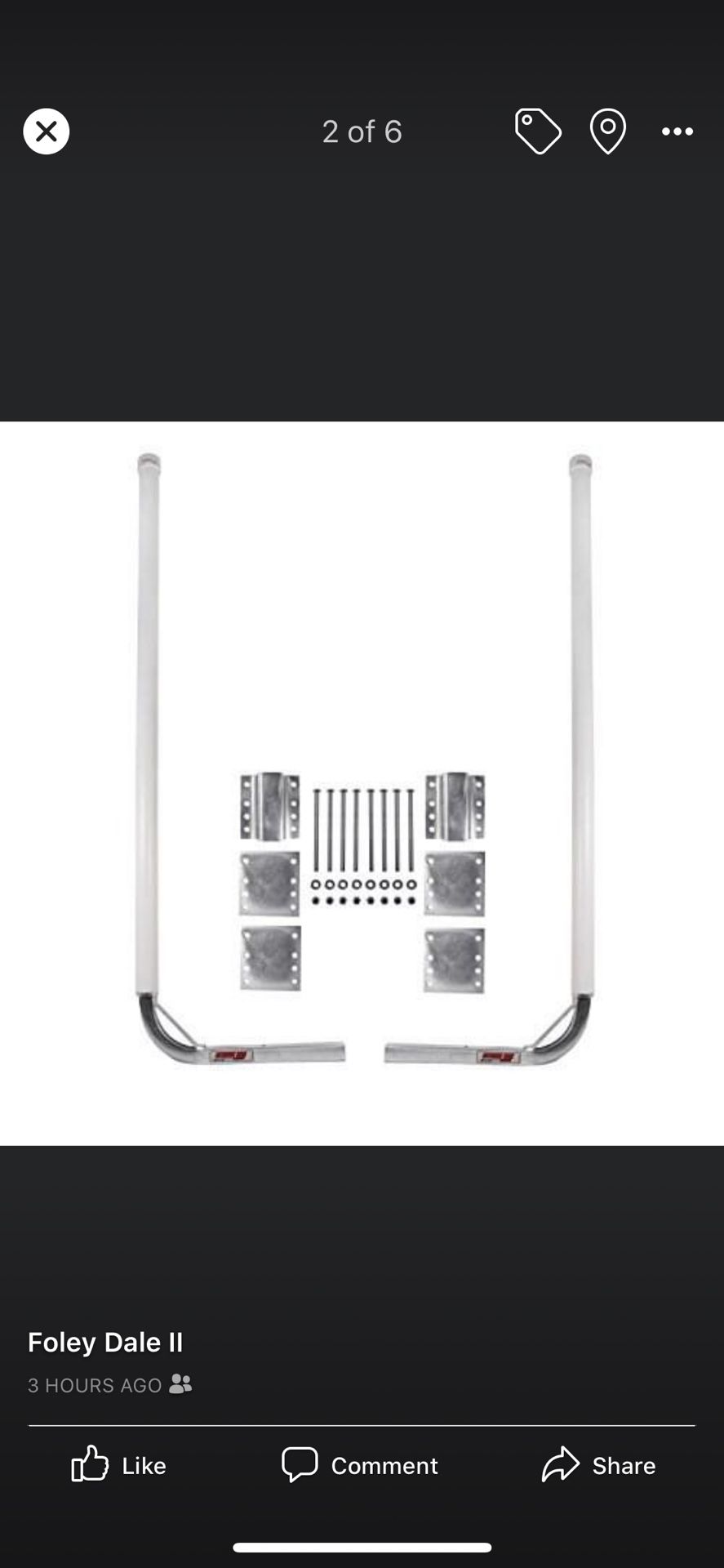 Boat Trailor post / LED LIGHTS