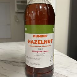 dunkin sugar free hazelnut shots