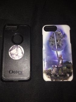 iPhone 8+ otter box case/ Star Wars case