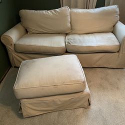 Free White Loveseat Couch 