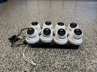 Hikvision NVR and Cameras - ready to use