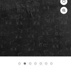 Black Cat Throw Blanket 