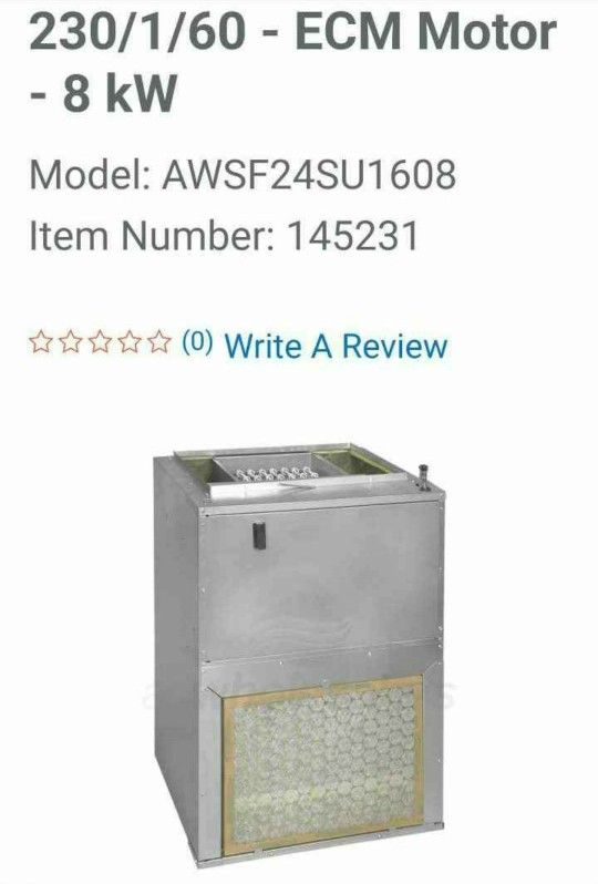 Ton Wall Mount Air Handler