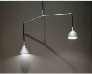 LED Twin Pendant Lamps Steampunk NEW, SET OF 4