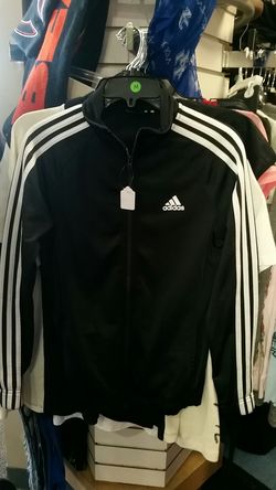 Adidas Black Lightweight Jacket Size Medium