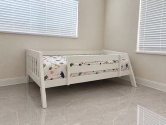 Twin Bed Frame Includes Mattress