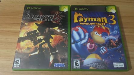 Shadow the Hedgehog & Rayman 3: Hoodlum Havoc CIB Copies (TESTED)