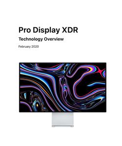 Apple Pro Display hdr 2020 model