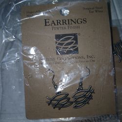 Gold And Silver Colored Earrings 3$ Each 