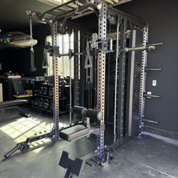 LYNX Fitness PRO Series Rack🔹All In One Home Gym🔹Dual Cable Machine🔹Smith Machine🔹Squat Rack