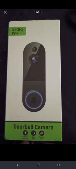 Wi-Fi Doorbell Camera 2.4GHz