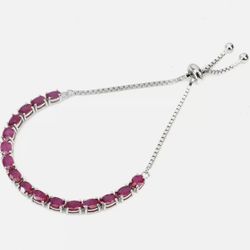 Red Ruby Bracelet  Size 7-8.5