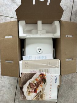 Tiger Rice Cooker & Warmer In Original Package– Tacook Series (5.5-Cup)