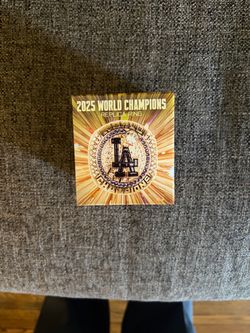 LA Dodgers Mookie Betts 2025 World Champions Replica Ring