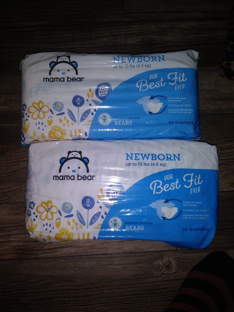 Mama Bear Newborn Diapers