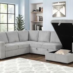 Fabric Livingroom Furniture Sectional Couches Sofa Furniture 🛋 Only $49 Down No Credit Needed 