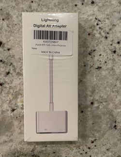 Apple MFi Lightning Digitial Av Adapter