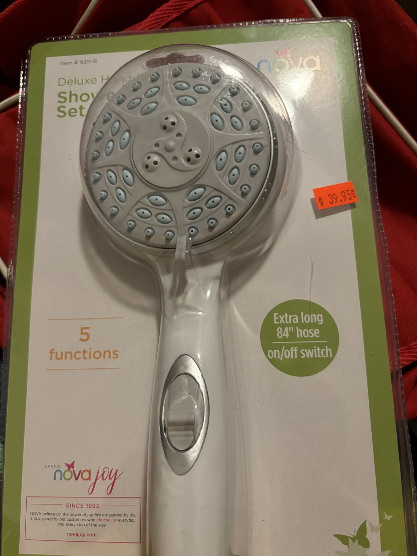 Shower Head With Extra Long Hose