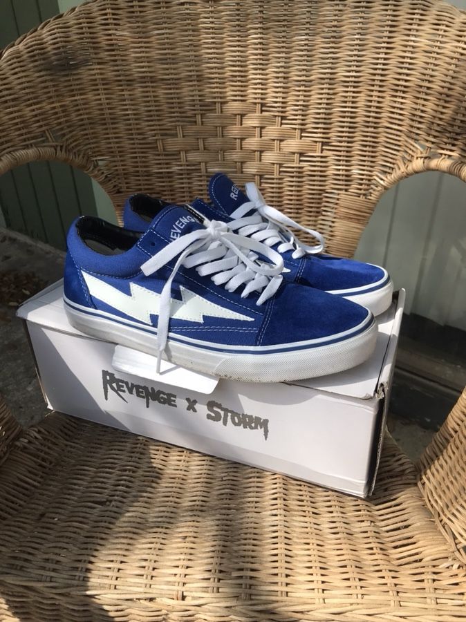 Custom Louis Vuitton Revenge Sk8 Hi Vans for Sale in Rosharon, TX - OfferUp