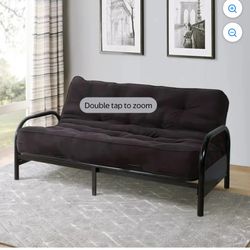 Metal Futon With Mattress 