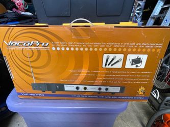VocoPro VHF-48 Pro Wireless Microphone System