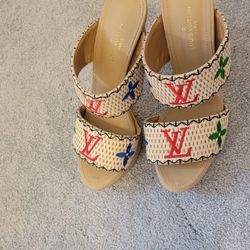 Designer Sandals Size 6