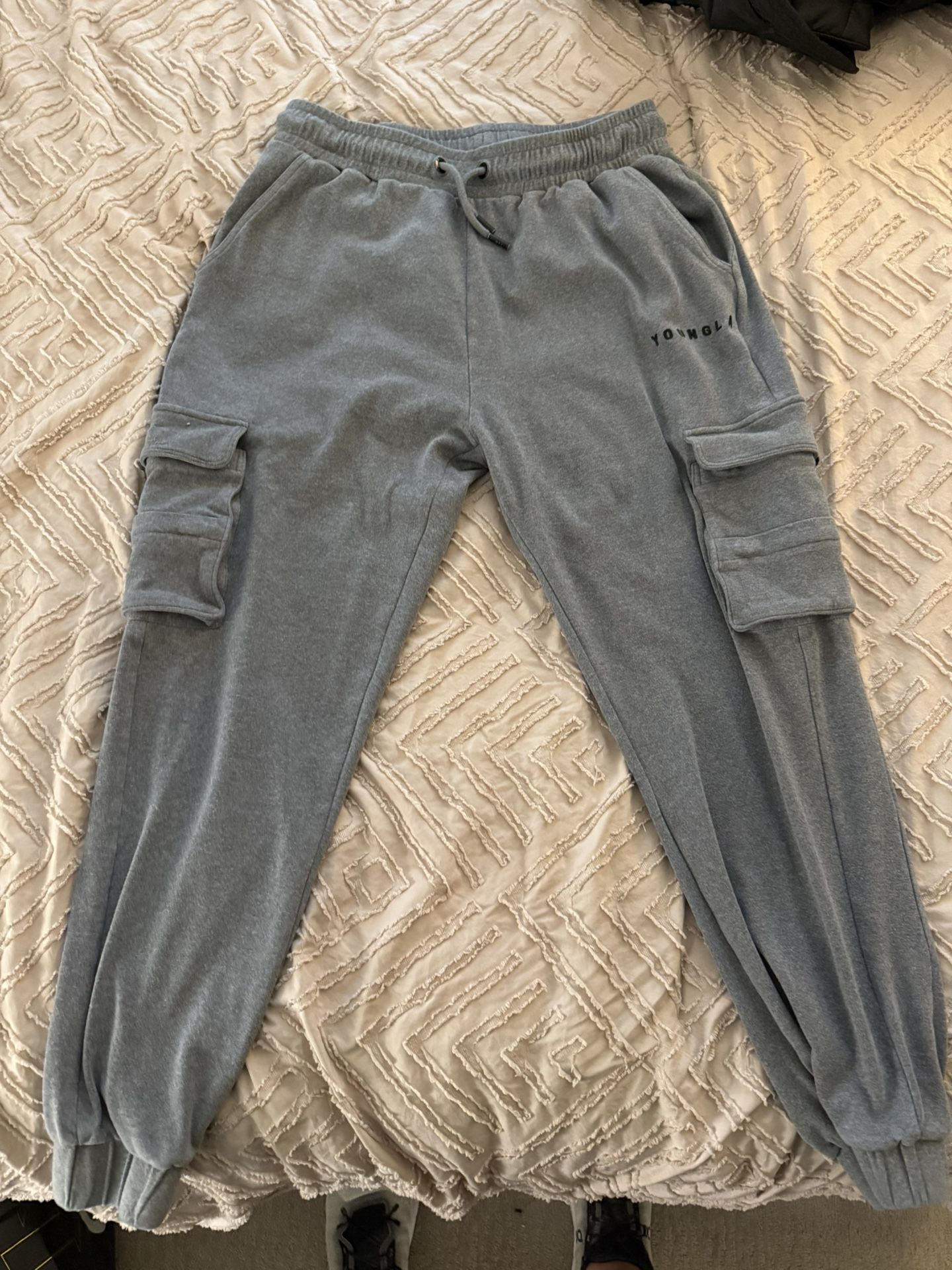 Young LA Gray Sweat Pants
