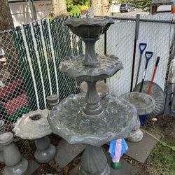 6’concrete Fountain “new”