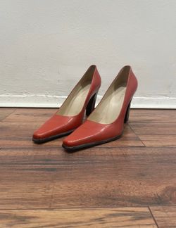 BCBGirls Red Pointed Pumps