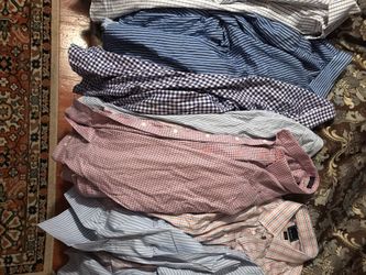 Shirts dress size. XL $5 each. Like new